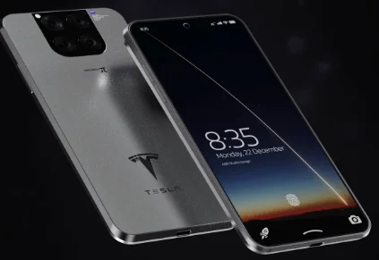 Tesla Phone Max 5G screen