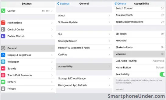 How To Turn Off Vibration On iPhone with pictures?